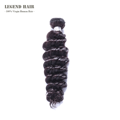 Peruvian Virgin Hair Deep Wave 1 Piece/ Bundle for Sale