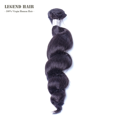 Brazilian Virgin Hair Loose Wave 1 Piece/ Bundle for Sale