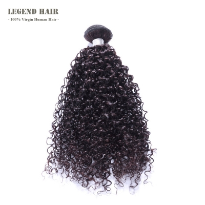Peruvian Virgin Hair Kinky Curly 1 Piece/ Bundle for Sale