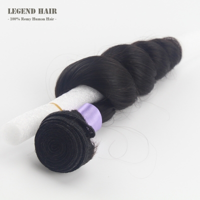 Indian Remy Hair Loose Wave 1 Piece/ Bundle for Sale
