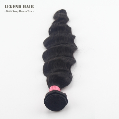 Indian Remy Hair Loose Deep 1 Piece/ Bundle for Sale